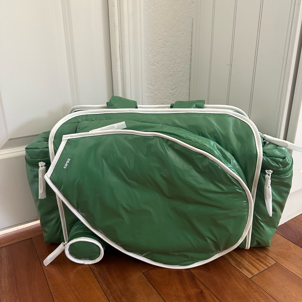 Caraa Tennis/Pickleball Duffel in Court Green